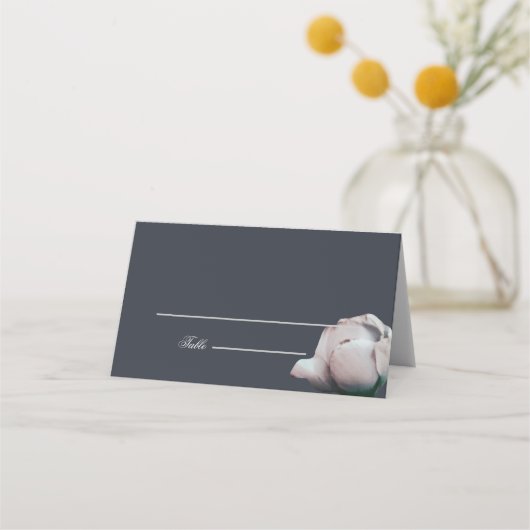 折りエレガント曲げ プレイスカード (正面)