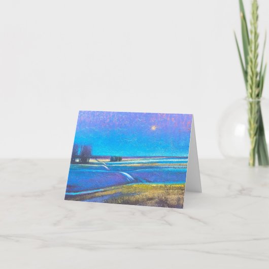 折りクラシック畳みノートカード サンキューカード (正面)