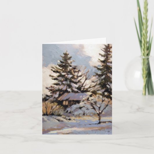 折りクラシック畳みノートカード ノートカード (正面)