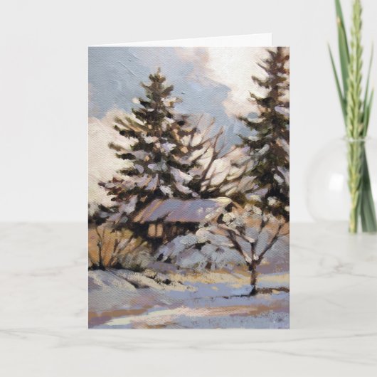 折りクラシック畳みノートカード ノートカード (正面)