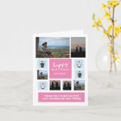 – 折りパーソナライズされた畳みグリーティングカード カード (黄色い花)