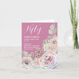 折りフェミニン畳み誕生日カード サンキューカード