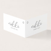 折りモダン畳み白衣価格つるラベル (外部)