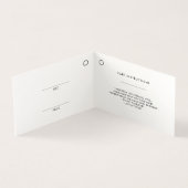 折りモダン畳み白衣価格つるラベル (内部)