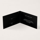 折りモダン畳み黒衣料価格つるラベル (内部)