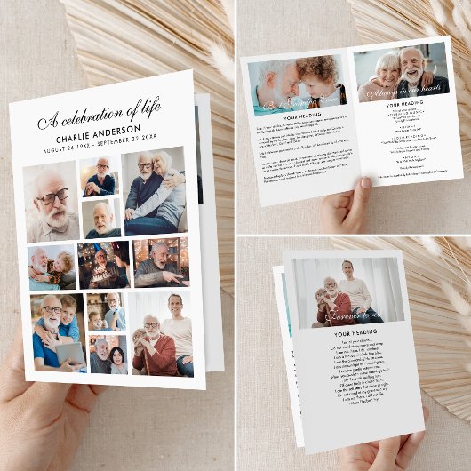 折りモダン畳み14写真追悼式 プログラム