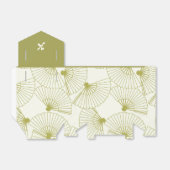 折り日本の畳み扇のお気に入り フェイバーボックス (折り畳みなし)