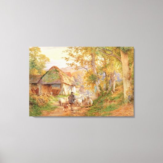 折り曲げに戻る キャンバスプリント (正面)