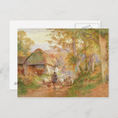 折り曲げに戻る ポストカード (正面/裏面)