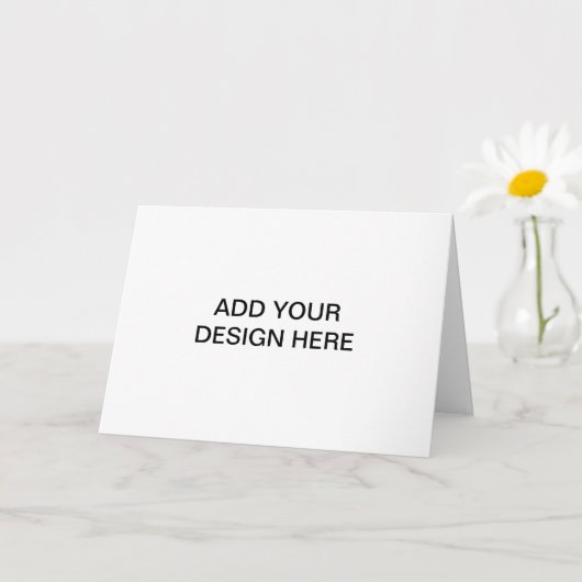 折り曲げサンキューカード印刷 カード (小さな植物)