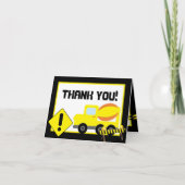 折り曲げサンキューカード建築 サンキューカード (正面)