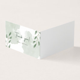 折り曲げサンキューカード