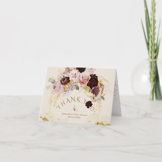 折り曲げサンキューカード サンキューカード (正面)