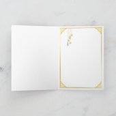 折り曲げサンキューカード サンキューカード (内部)