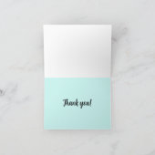 折り曲げサンキューカード サンキューカード (内部)