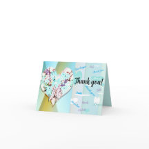 折り曲げサンキューカード