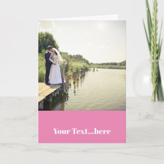 折り曲げサンキューカード サンキューカード (正面)