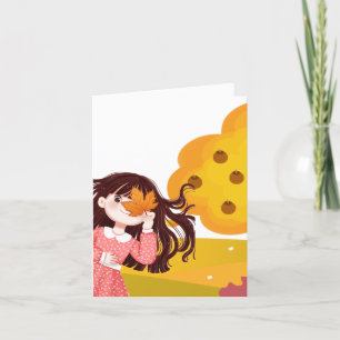 折り曲げサンキューカード サンキューカード