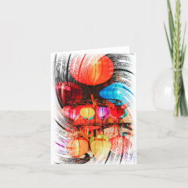 折り曲げサンキューカード サンキューカード