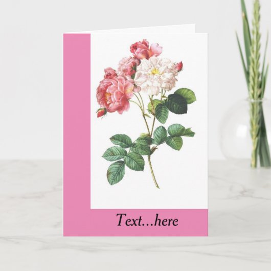 折り曲げサンキューカード サンキューカード (正面)