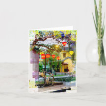 折り曲げサンキューカード