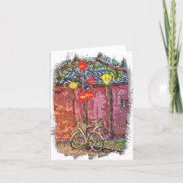 折り曲げサンキューカード サンキューカード