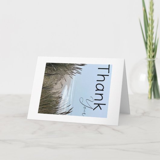 折り曲げサンキューカード サンキューカード (正面)