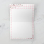 折り曲げサンキューカード サンキューカード (内部)