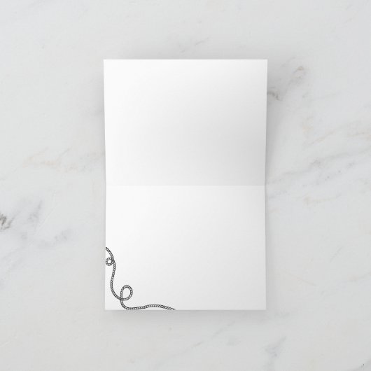 折り曲げサンキューカード サンキューカード (内部)