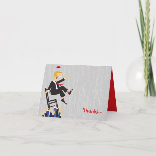 折り曲げサンキューカード サンキューカード (正面)