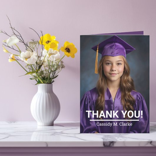 折り曲げサンキューカード サンキューカード