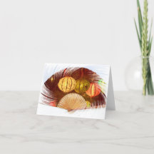 折り曲げサンキューカード