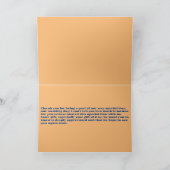 折り曲げサンキューカード サンキューカード (内部)