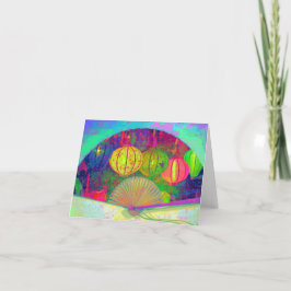 折り曲げサンキューカード サンキューカード