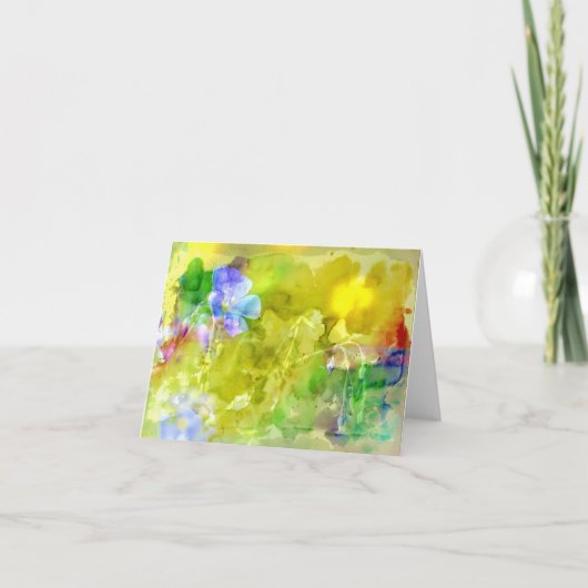 折り曲げサンキューカード サンキューカード (正面)