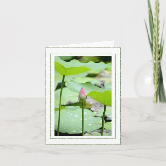 折り曲げサンキューカード サンキューカード (正面)