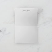 折り曲げサンキューカード サンキューカード (内部)