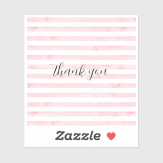 折り曲げサンキューカード シール