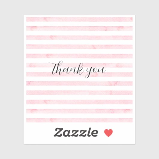 折り曲げサンキューカード シール (シート)