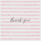 折り曲げサンキューカード シール (正面)