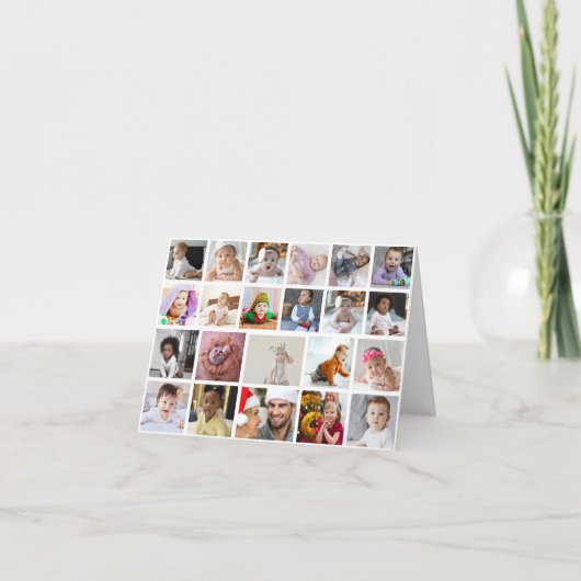 折り曲げサンキューカード 案内状 (正面)