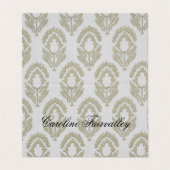 折り曲げプレイスカード (外部フラット)