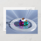 折り曲げライトポストカード ポストカード (正面/裏面)