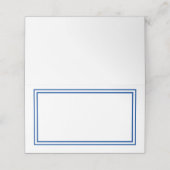 折り曲げ名座席表縁ど- プレイスカード (外部開封)