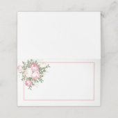 折り曲げ名座席表 プレイスカード (外部開封)