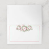 折り曲げ名座席表 プレイスカード (外部開封)