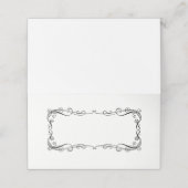 折り曲げ名座席表 プレイスカード (外部開封)