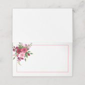 折り曲げ名座席表 プレイスカード (外部開封)