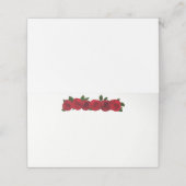 折り曲げ名座席表 プレイスカード (外部開封)