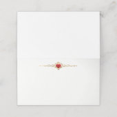 折り曲げ名座席表 プレイスカード (外部開封)